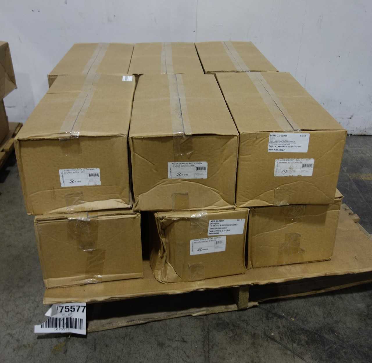 SKU 1075577 - PALLET OF ASSORTED WIRE - ELECTRICAL WIRE