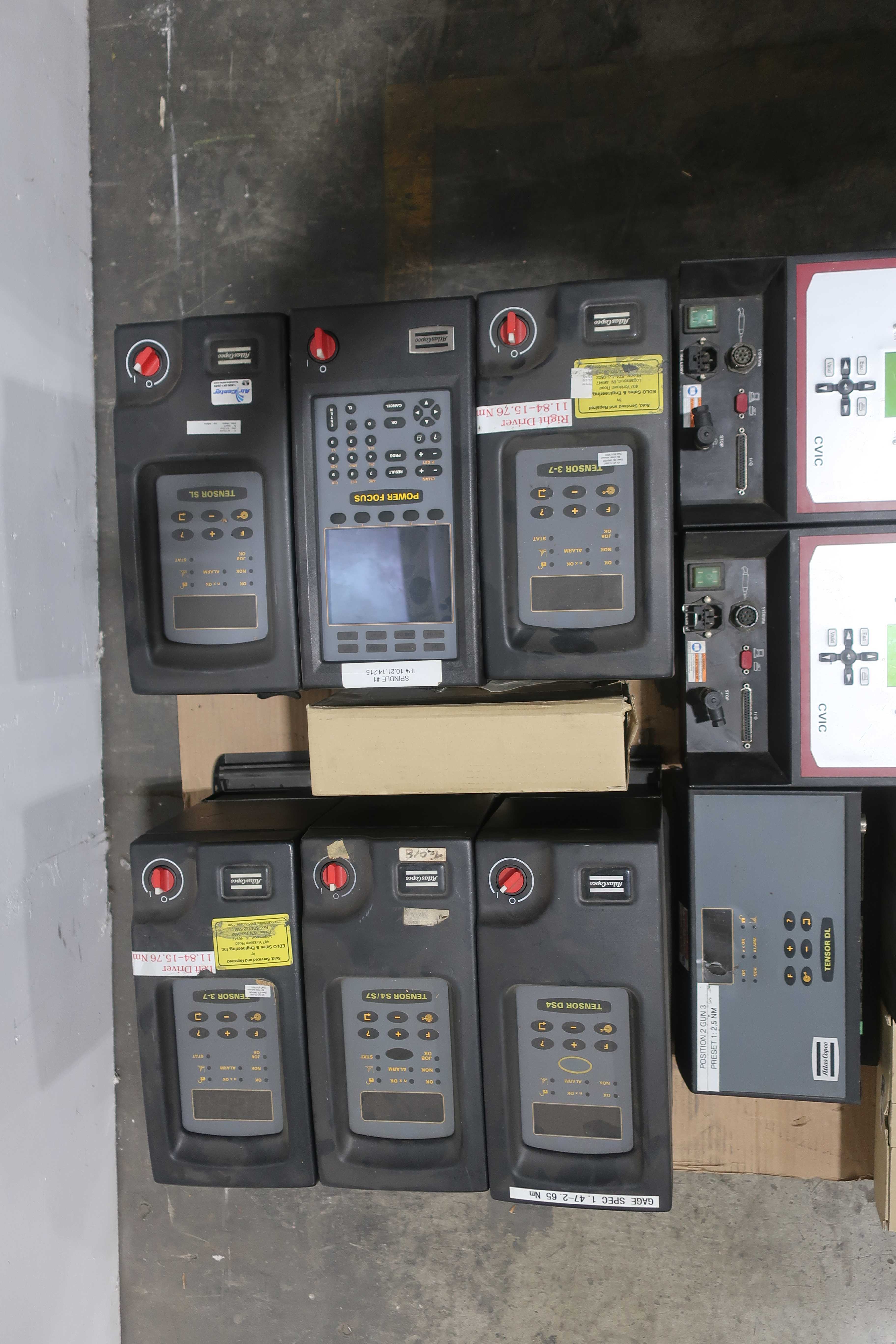 SKU 1734429 - 2 PALLETS OF ASSORTED NUTRUNNER CONTROLLERS ATLAS COPCO, URYU, GEORGES - ELECTRIC POWER TOOLS