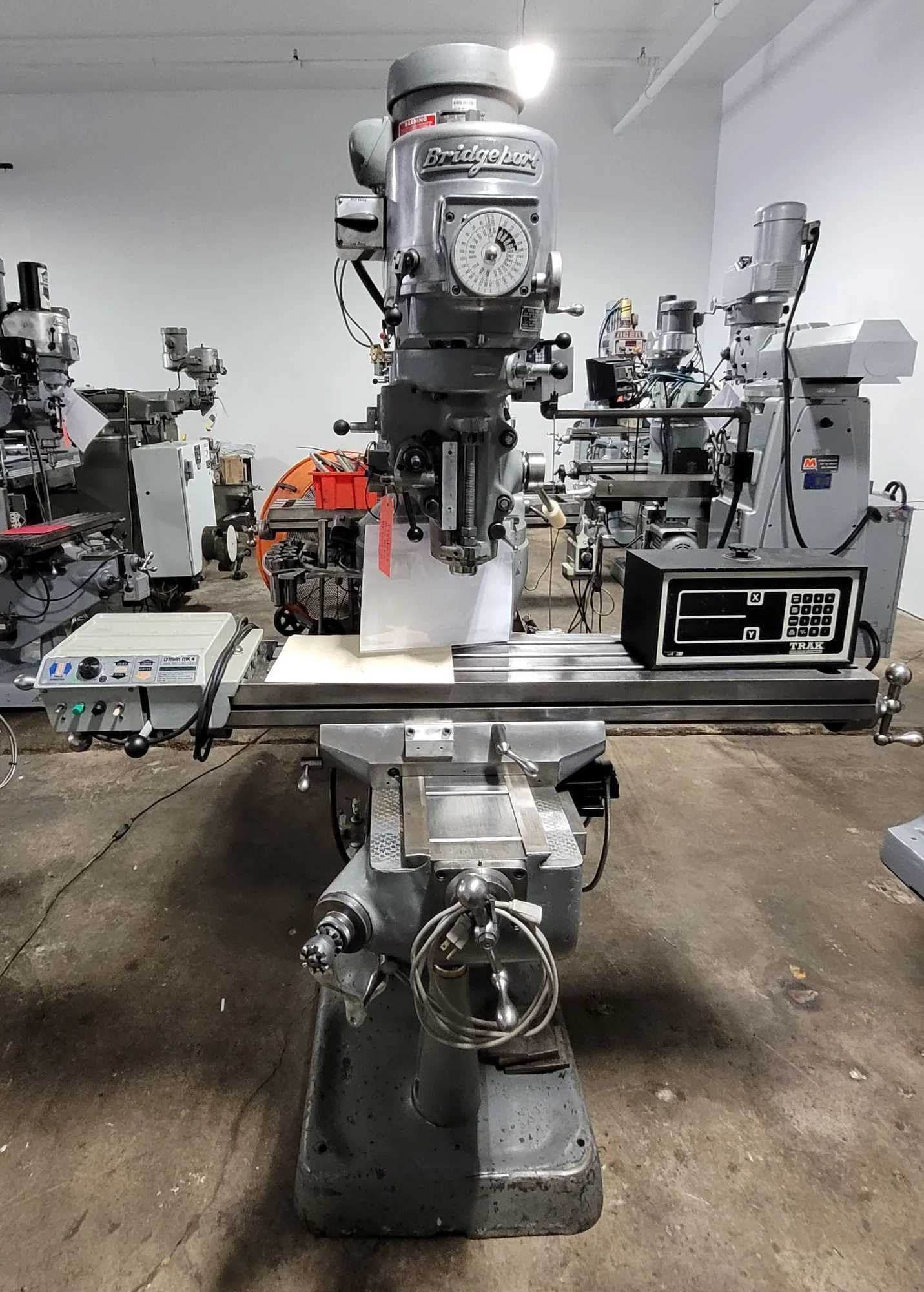 BRIDGEPORT SERIES 1 VERTICAL MILL 9X42, 1.5 HP, R8, 4200 RPM - PRECISION MACHINING POWER - VERTICAL MILLING MACHINES