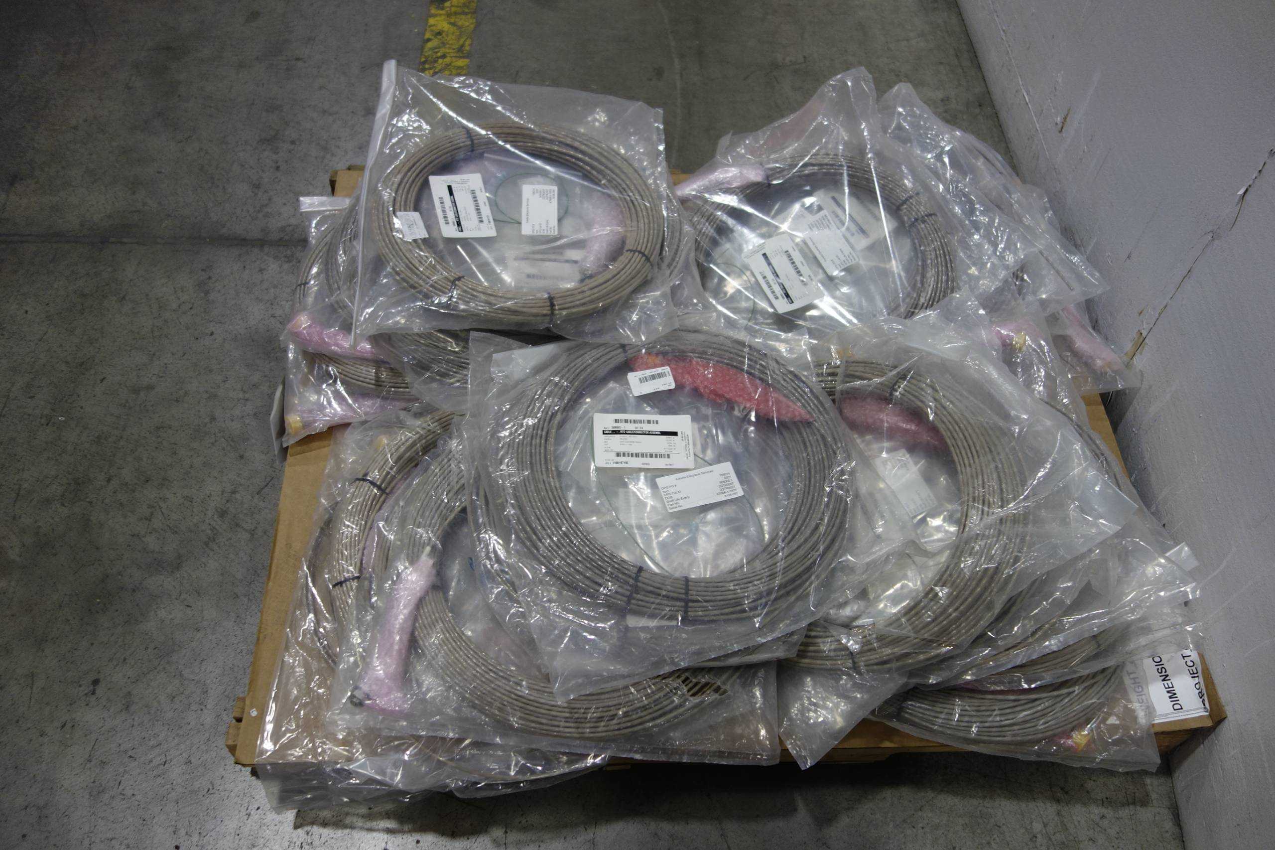 PALLET OF ASSORTED CORDSET CABLES - CORDSET CABLES