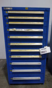 VIDMAR 11 DRAWER STORAGE CABINET - STORAGE CABINET