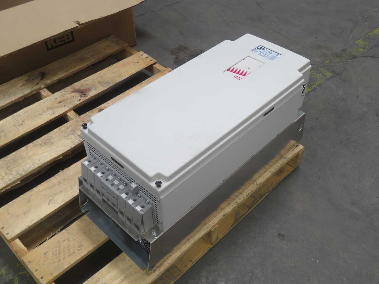 KEB 23F5A1U-YR6A INVERTERS, 400V INPUT, 165A INPUT, 104KVA POWER, 100HP MOTOR - INDUSTRIAL PARTS