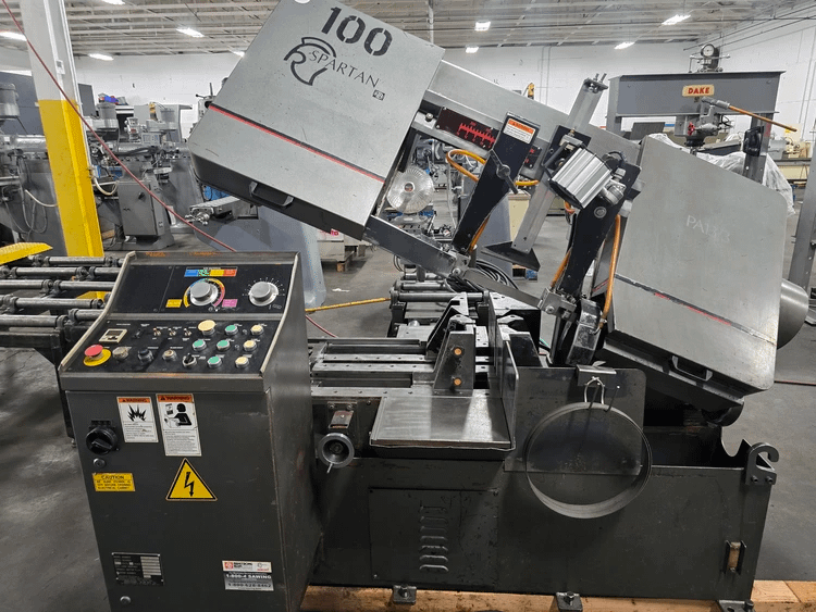 1994 ARMSTRONG-BLUM SPARTAN PA13/3 HORIZONTAL BANDSAW 13"R/13X14"R CAP 60-330 SFPM 5HP 460V - HORIZONTAL BAND SAWS