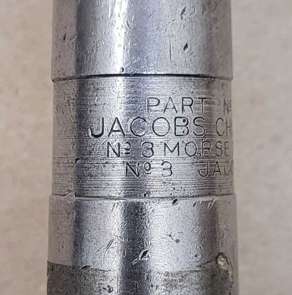 JACOBS 14N BALL BEARING SUPER CHUCK, 0-1/2" CAP, AO303/3MT/3JT ARBOR, K3 KEY - MACHINE TOOLING