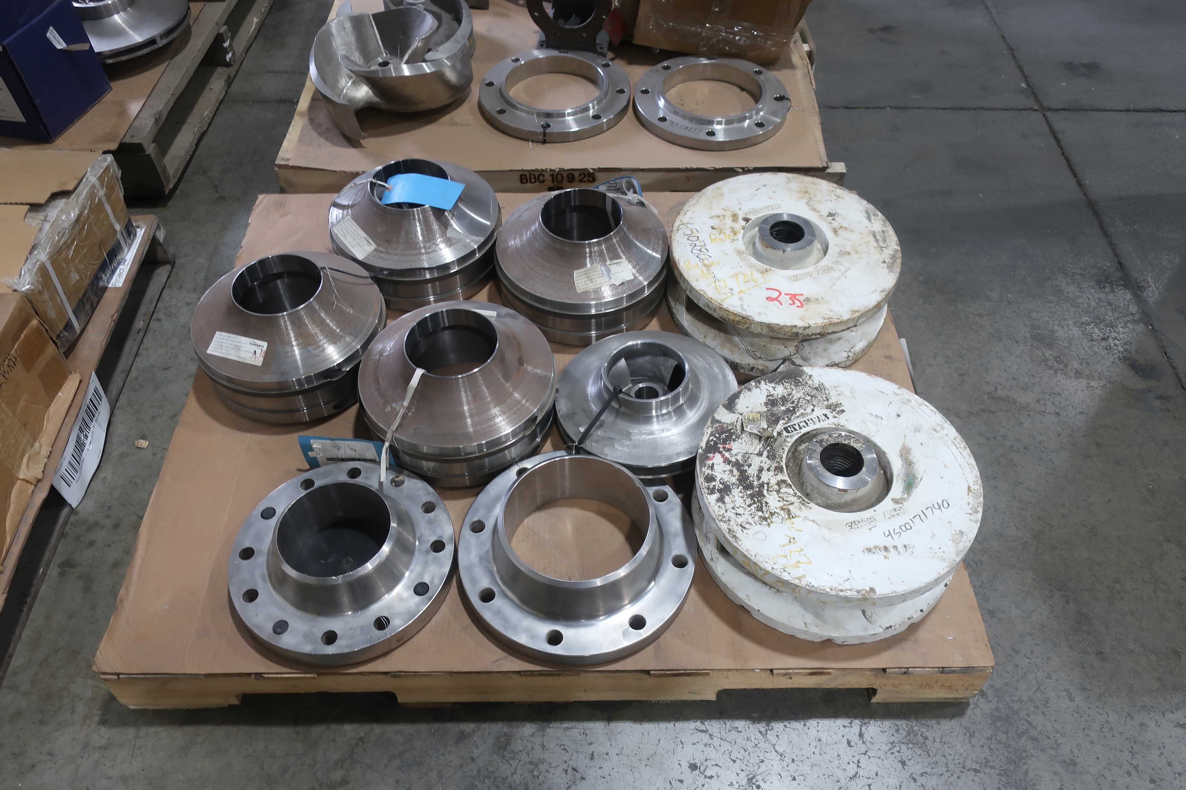 SKU 1748508 - 4 PALLETS OF ASSORTED PUMP PARTS AND ACCESSORIES