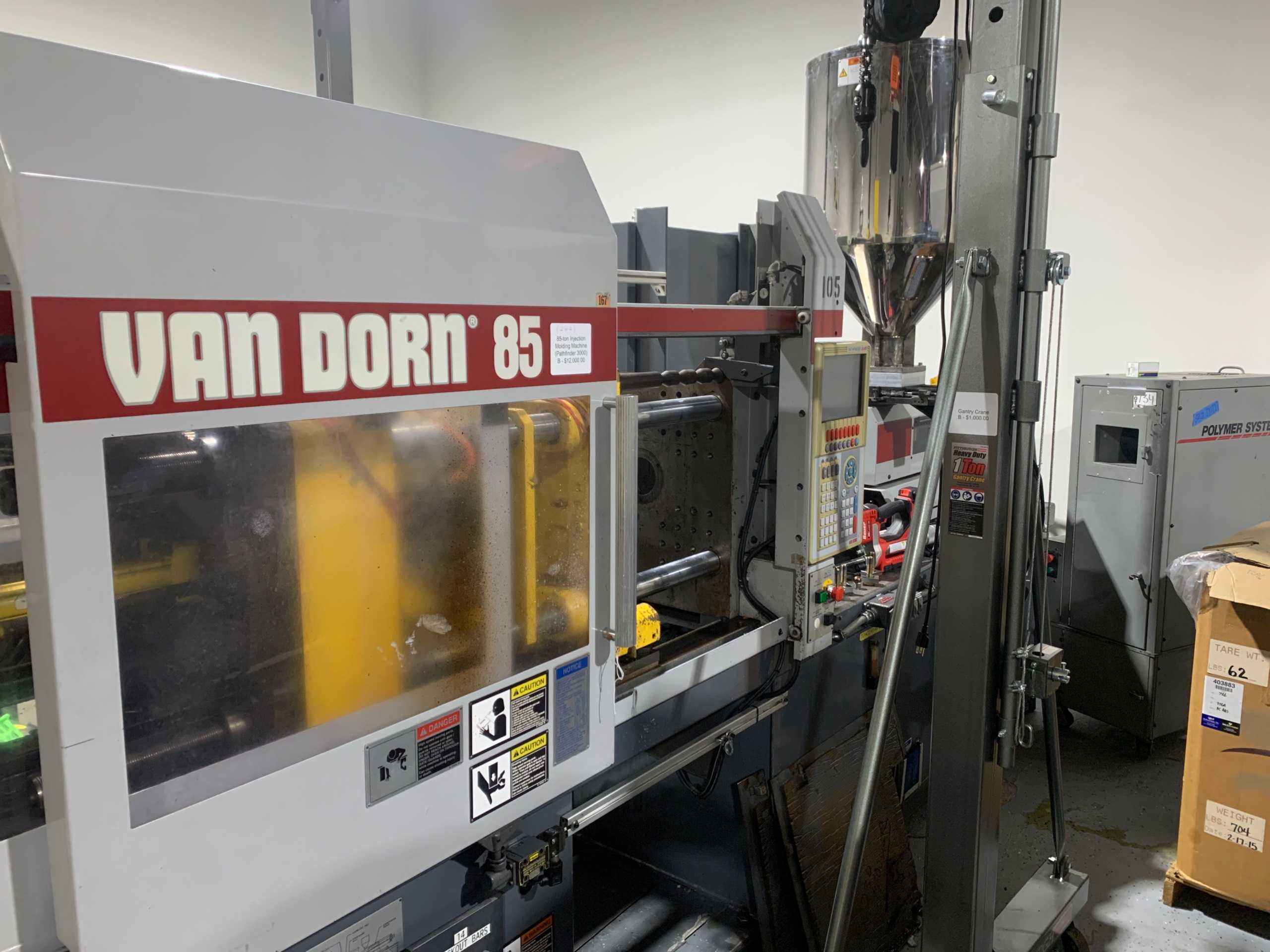 VAN DORN PATHFINDER 3000 INJECTION MOLDING MACHINE - PLASTICS & RUBBER