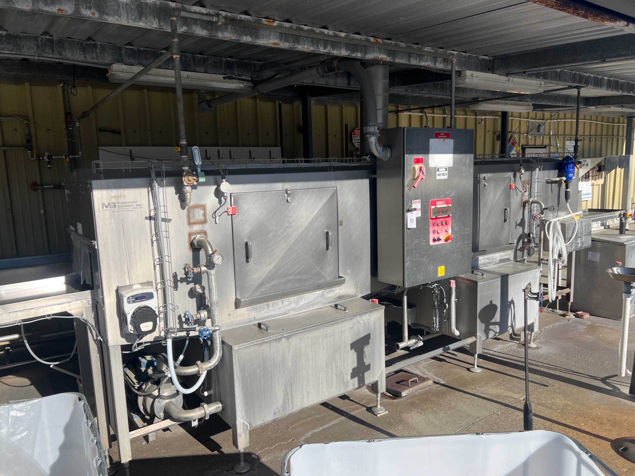 MS MARCHANT SCHMIDT INC 334212021 STAINLESS STEEL WASH LINE - CLEANING MACHINES
