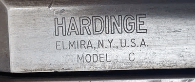 HARDINGE MODEL C RADIUS CUTTING ATTACHMENT FOR HLV-H - MACHINE TOOLING