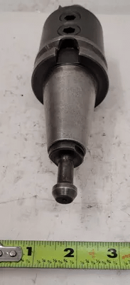 LYNDEX CAT 40 TOOL HOLDER - 1 INCH HOLE DIAMETER - MACHINE TOOLING