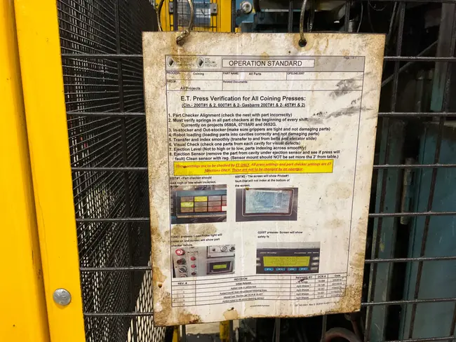 GASBARRE 45 TON COMPACTING PRESS - undefined