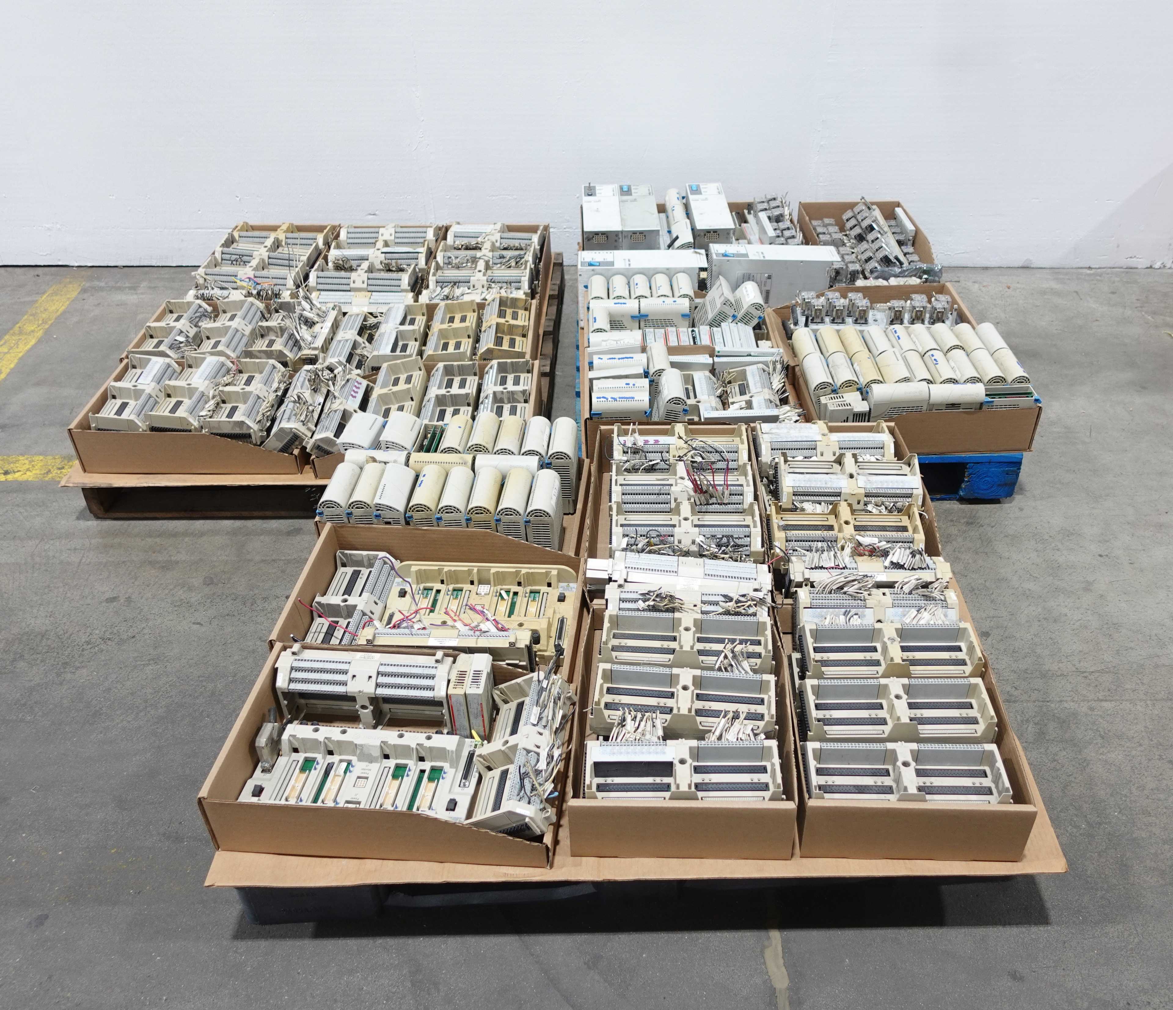 3 PALLETS OF ASSORTED AUTOMATION - AUTOMATION & CONTROLS