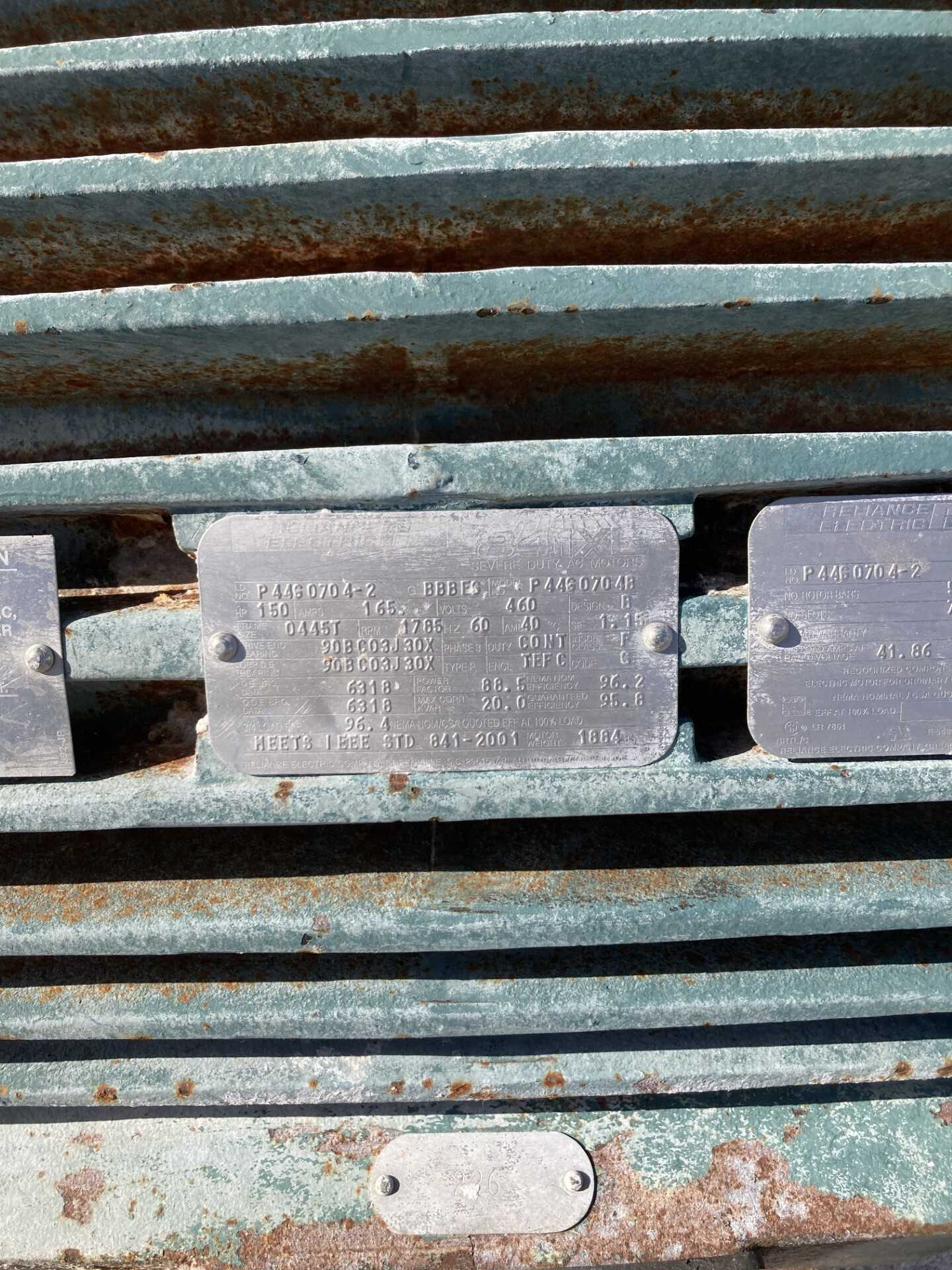 2001 VOITH DF2 DEFLAKER WITH MOTOR - PULP & PAPER