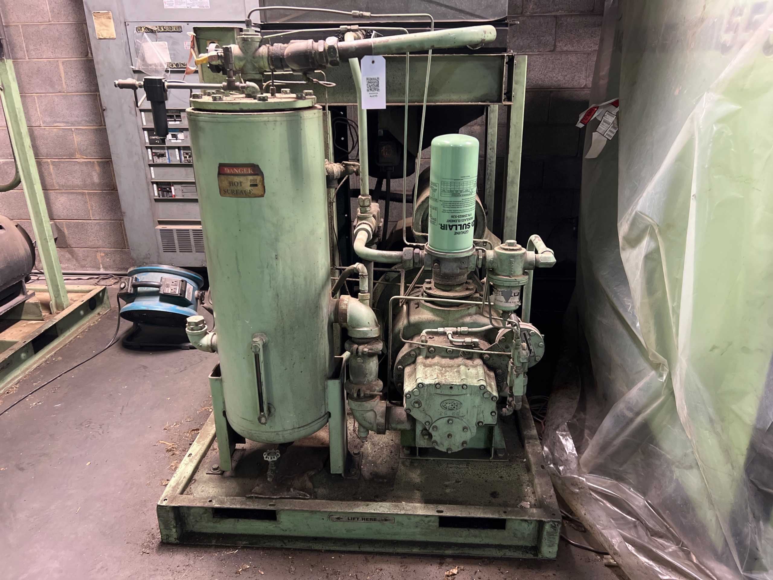 SULLAIR 16BS-75H ACAC STATIONARY AIR COMPRESSOR - STATIONARY AIR COMPRESSOR