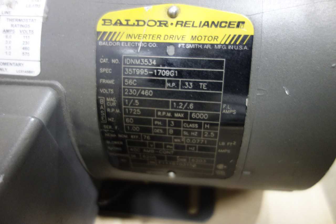 SKU 1075568- PALLET  OF ASSORTED BALDOR AC MOTORS - AC MOTOR