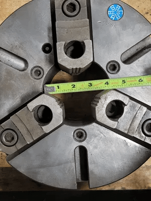 SCA 12IN 3 JAW CHUCK D1-8 MOUNT - MACHINING TOOLING & PARTS