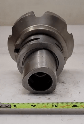 INGERSOLL SN6N-04R01 FACE MILL W/ 6 INSERTS AND CAPTO C8 TOOL HOLDER, 4.69" CUTTING DIAMETER - MACHINE TOOLING