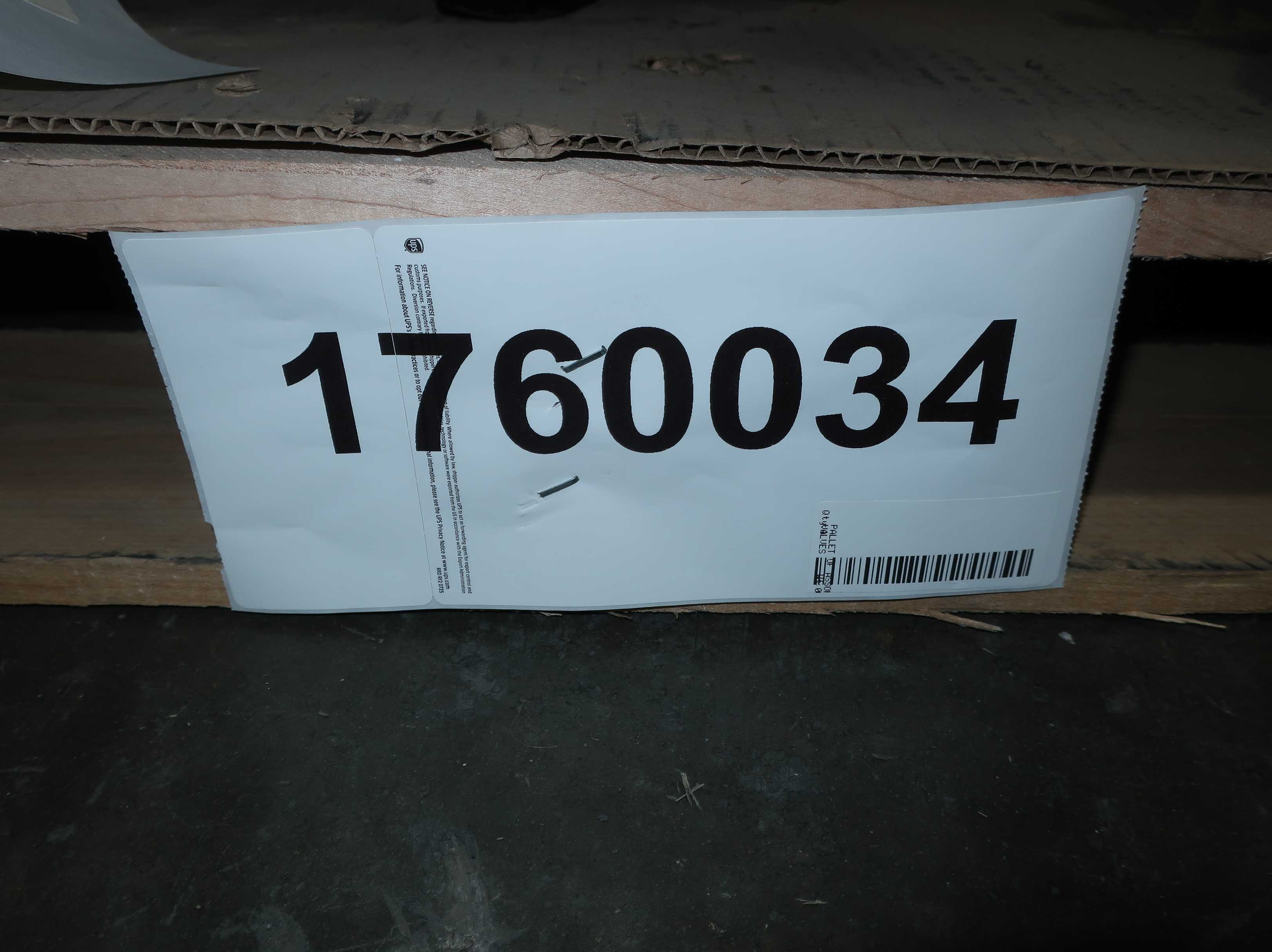SKU 1760034 - PALLET OF ASSORTED FISHER CONTROL VALVES - CONTROL VALVE