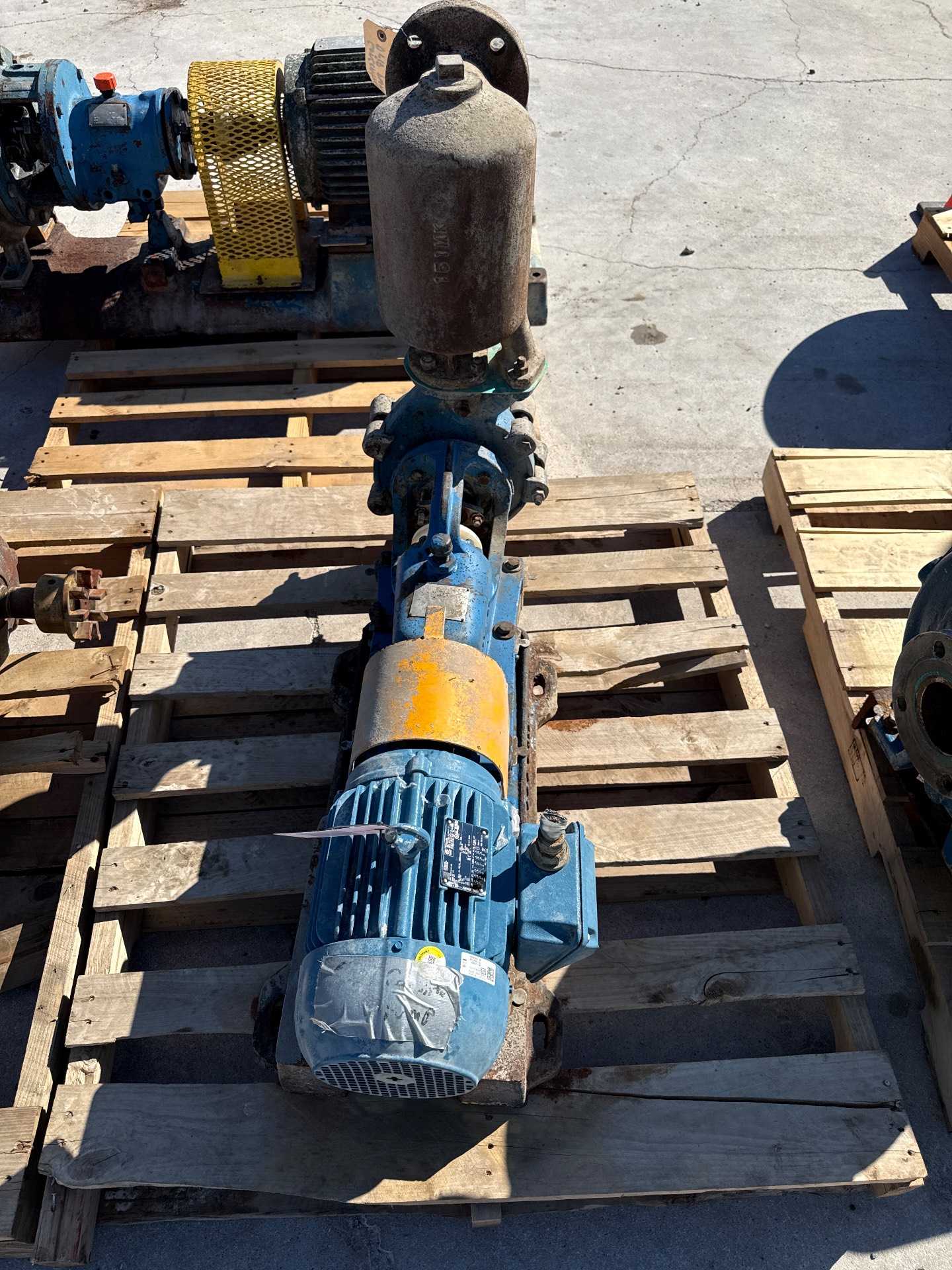 LABOUR DPL PUMP & 5 HP MOTOR ASSEMBLY - PUMP & MOTOR ASSEMBLY