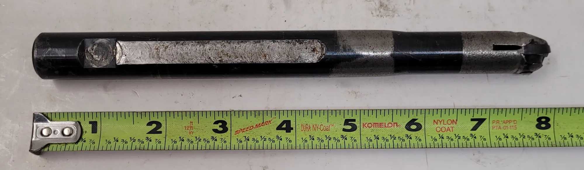 STERLING SEF 750-80 INSERT BALL NOSE END MILL - .75" DIA. OAL: 8IN CUT DIAMETER: .75IN - MACHINE TOOLING