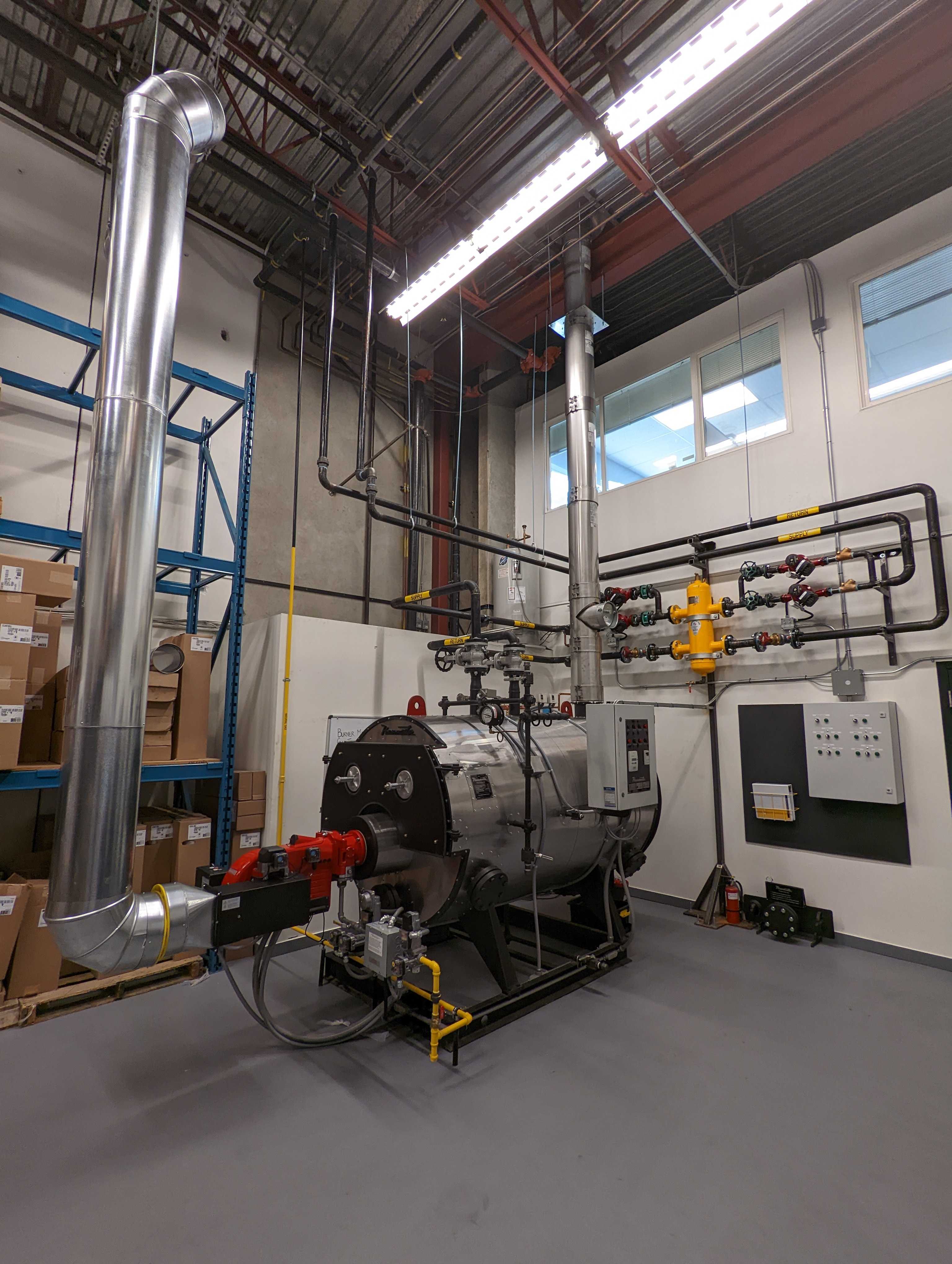 2020 POWERMASTER SWB 30 HP FIRE TUBE BOILER WITH 2020 WEISHAUPT BURNER - FIRE TUBE BOILER