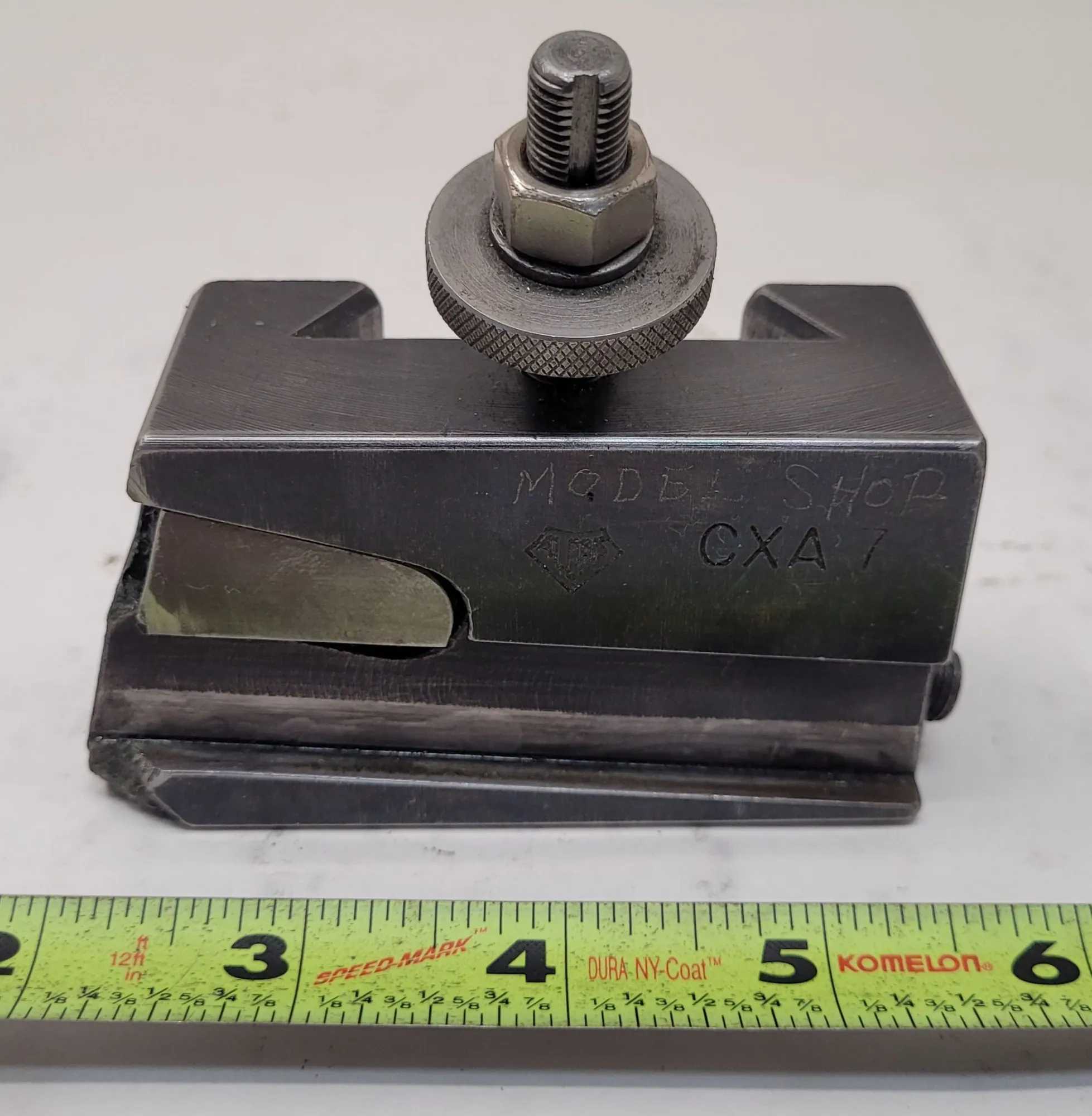 ALORIS CXA 7 PARTING BLADE HOLDER - PRECISION TOOLING FOR YOUR WORKSHOP - MACHINING TOOLING & PARTS