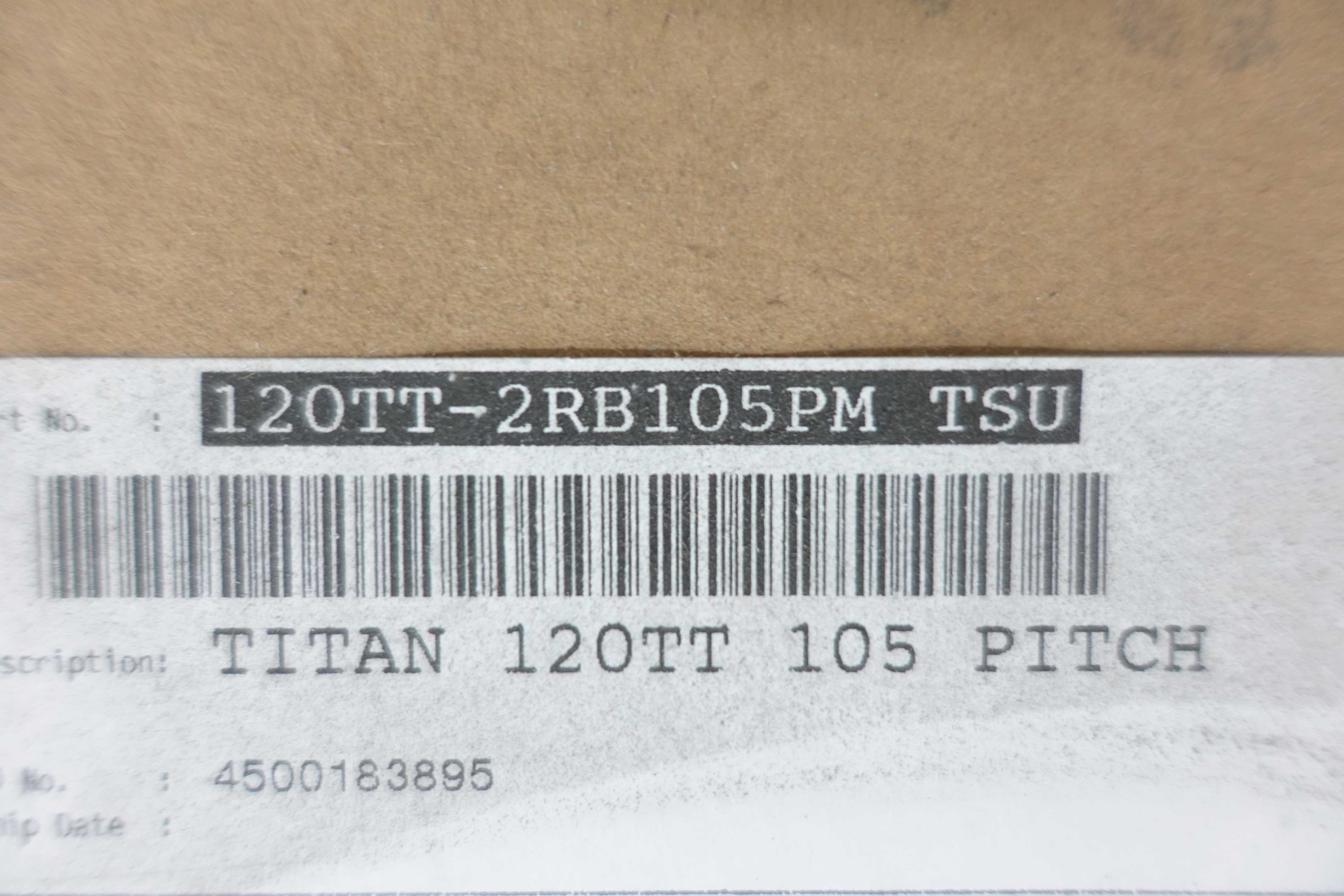 SKU 1032763 - TSUBAKI 120TT-2RB105PM ROLLER CHAIN - ROLLER CHAIN