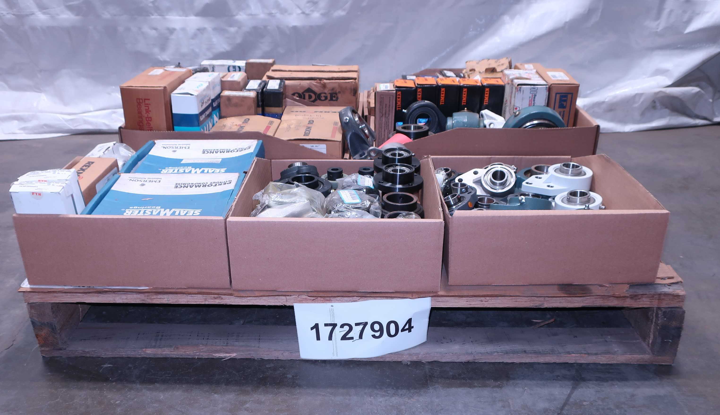 SKU 1727904 - PALLET OF ASSORTED MOUNTED BEARINGS - BEARINGS