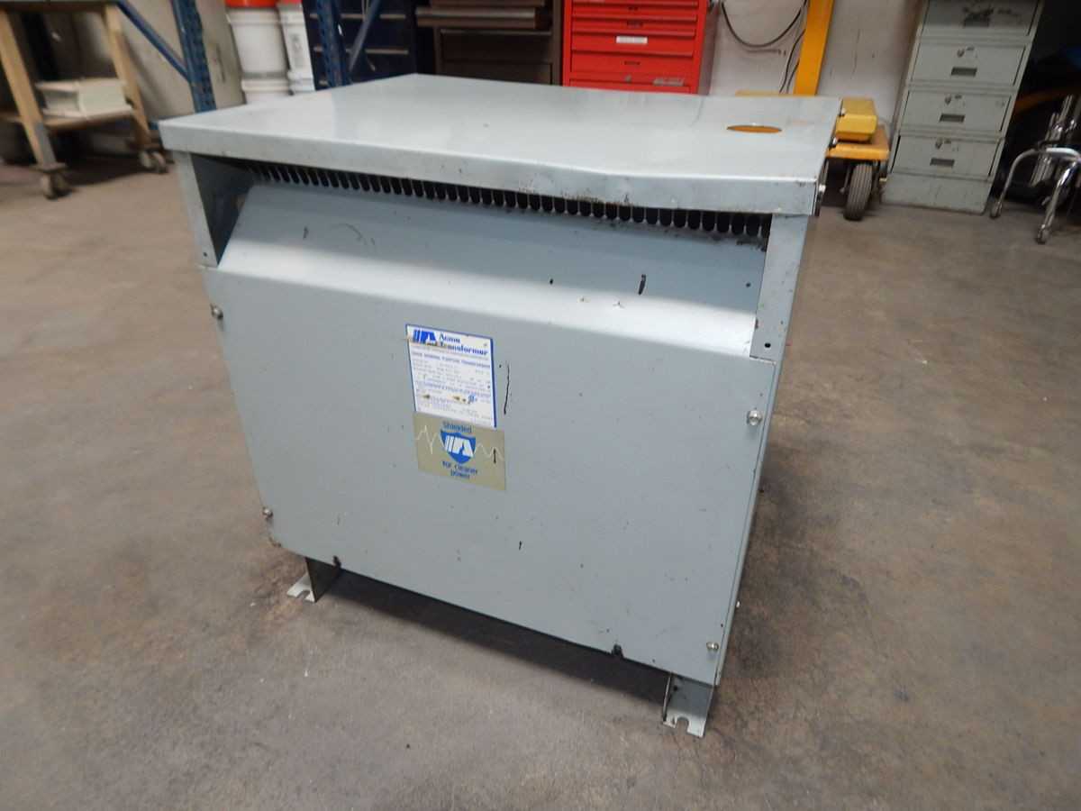 ACME T-2A-53343-3S XFMR, 3PH, 45 KVA, 60 HZ, 480V PRI, 220/120V SEC, AN COOLING, 220C INS - DRY TRANSFORMERS