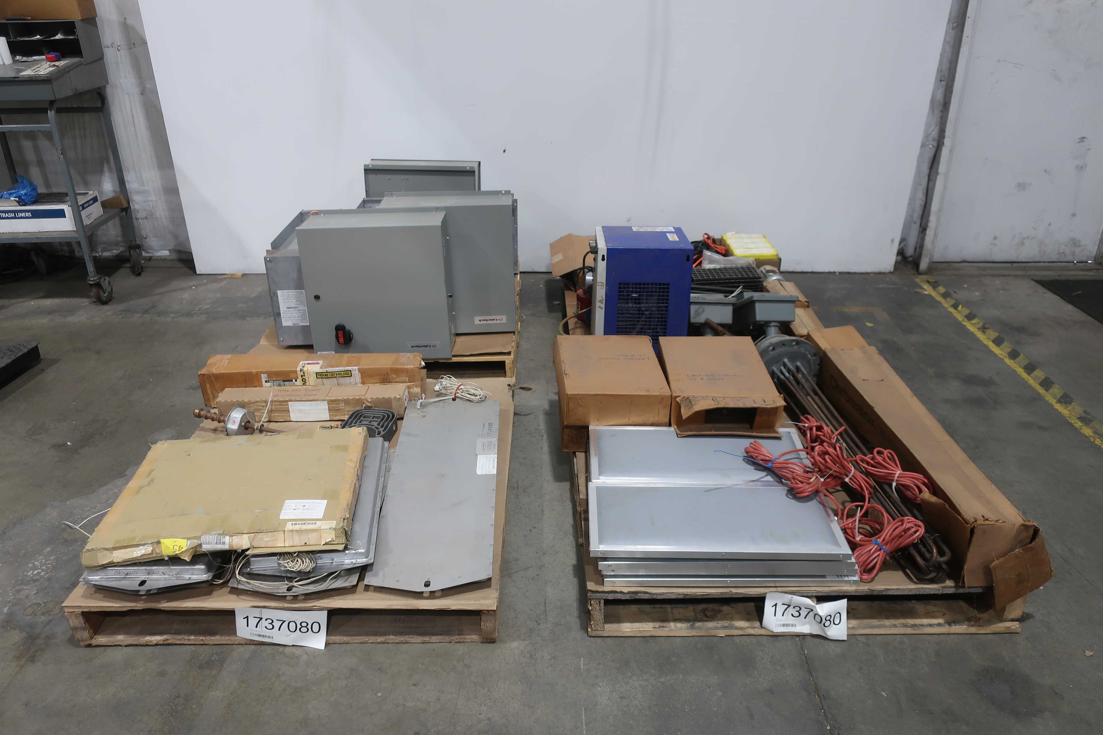 SKU 1737080 - 4 PALLETS OF ASSORTED HEATING ELEMENTS - HEATING ELEMENTS