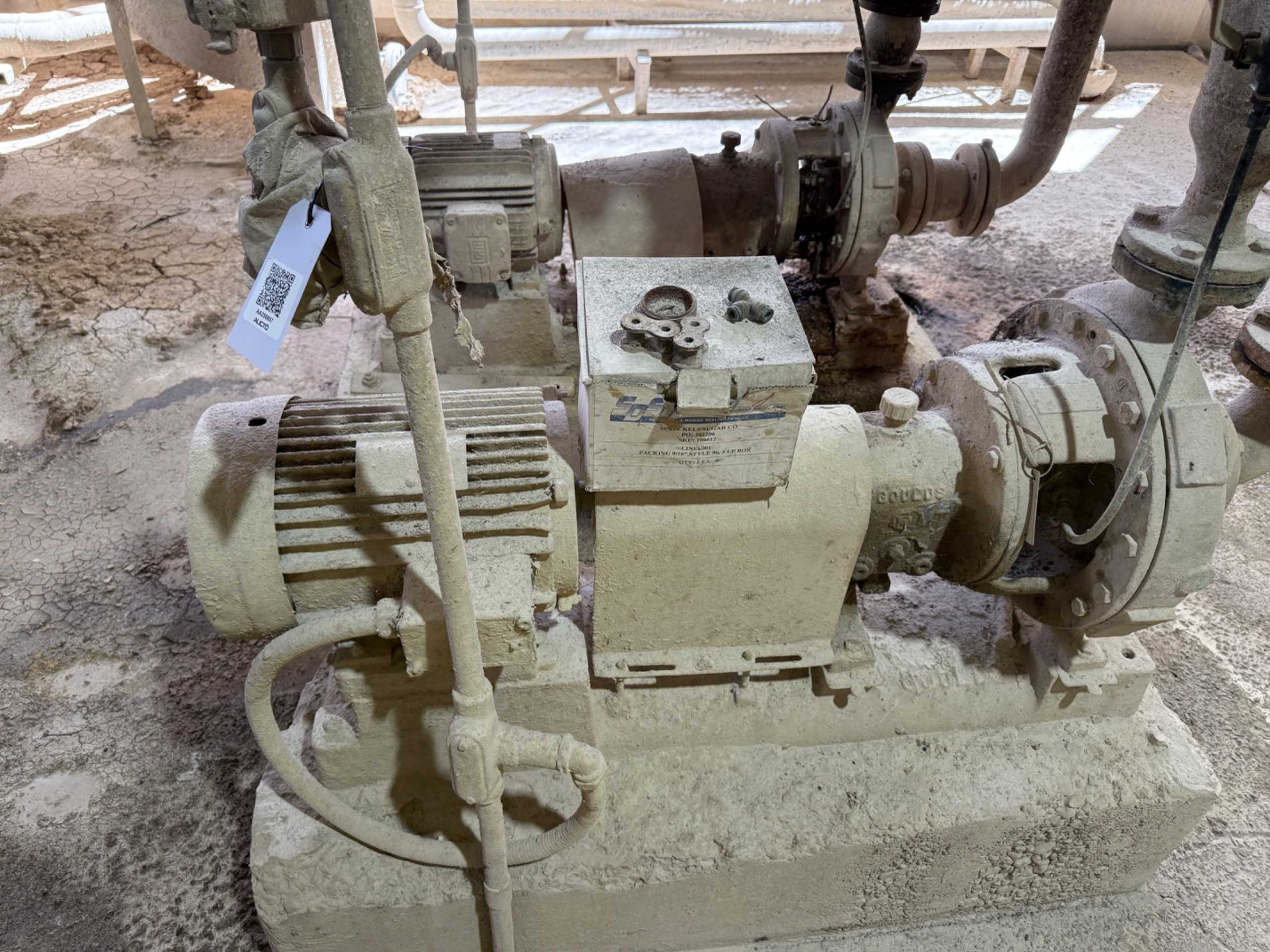GOULDS MT 3196 PUMP & MOTOR ASSEMBLY - PUMP & MOTOR ASSEMBLY