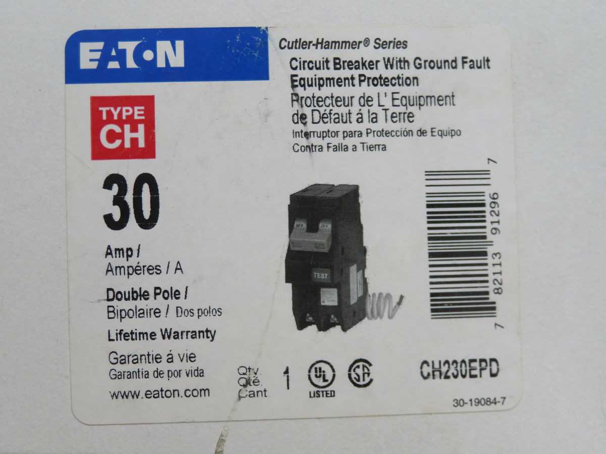 LOT OF 10 EATON CH230EPD CIRCUIT BREAKER - CIRCUIT BREAKERS