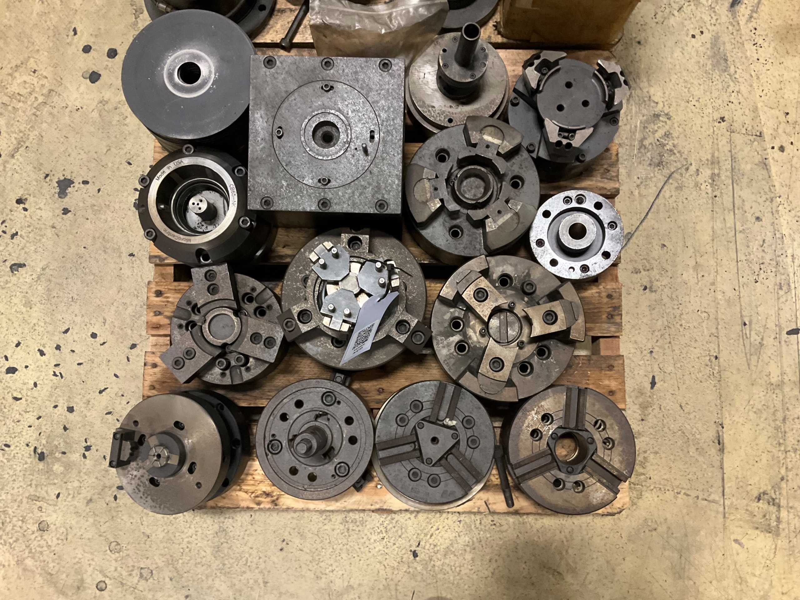 BULK QTY OF PRESS PARTS - PRESS BRAKE TOOLING