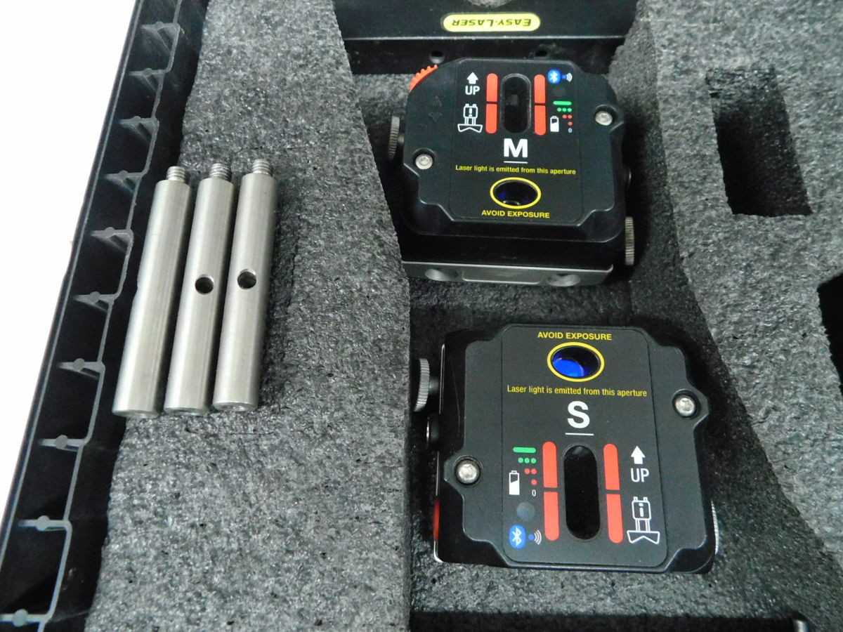 EASY-LASER E420, SHAFT ALIGN, 1-AXIS PSD, 10 M DISTANCE, 0.001 MM RESOLUTION, IP65, LI-ION BATT - VISUAL INSPECTION