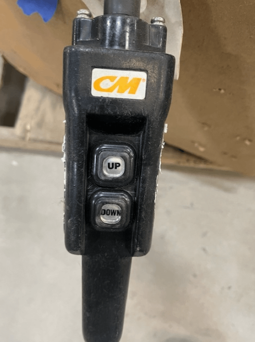 2008 CM L 1 TON ELECTRIC CHAIN HOIST - ELECTRIC HOISTS