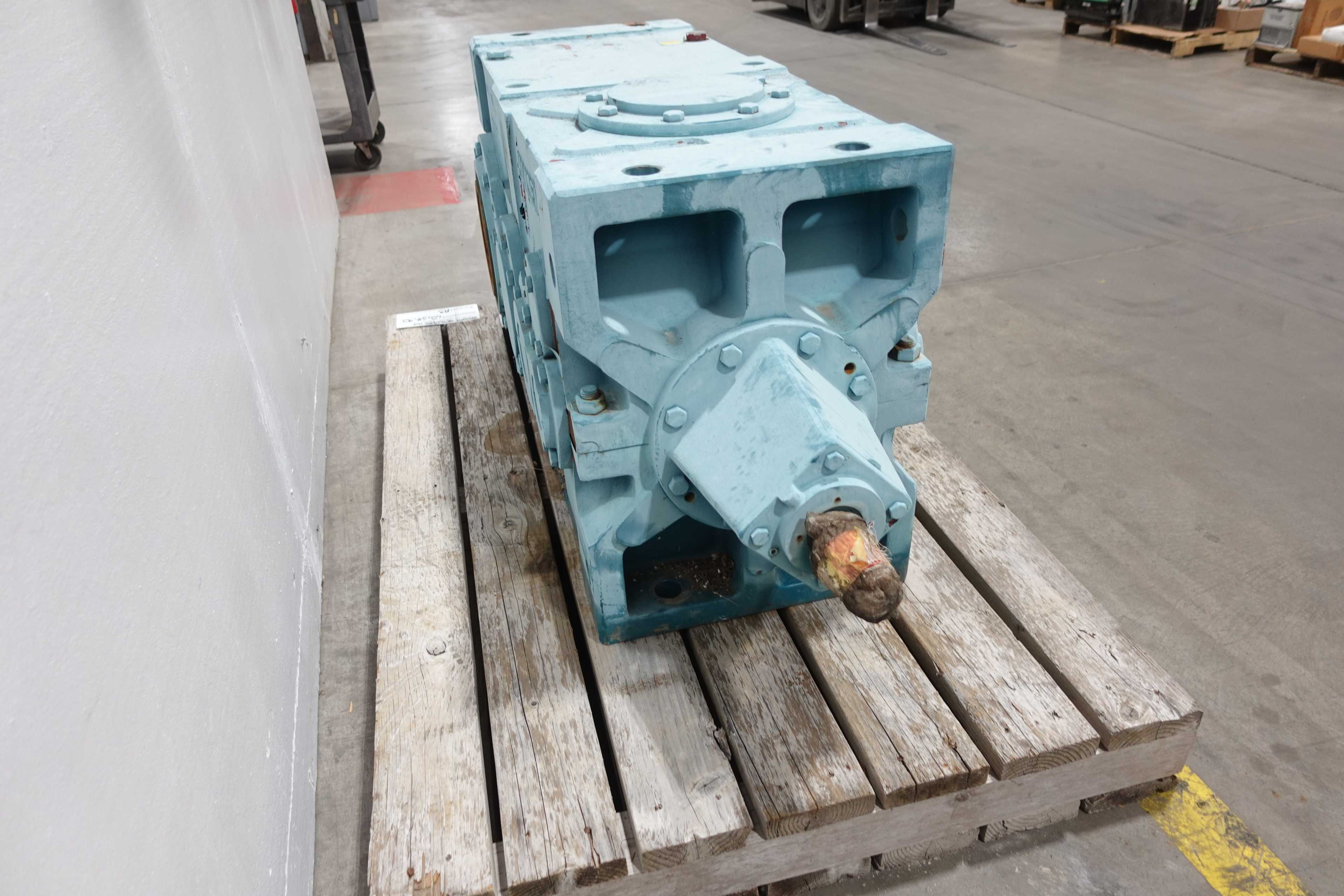 HANSEN RLG43-BNR-140 GEAR REDUCER, RATIO 142.87:1 - GEAR REDUCERS