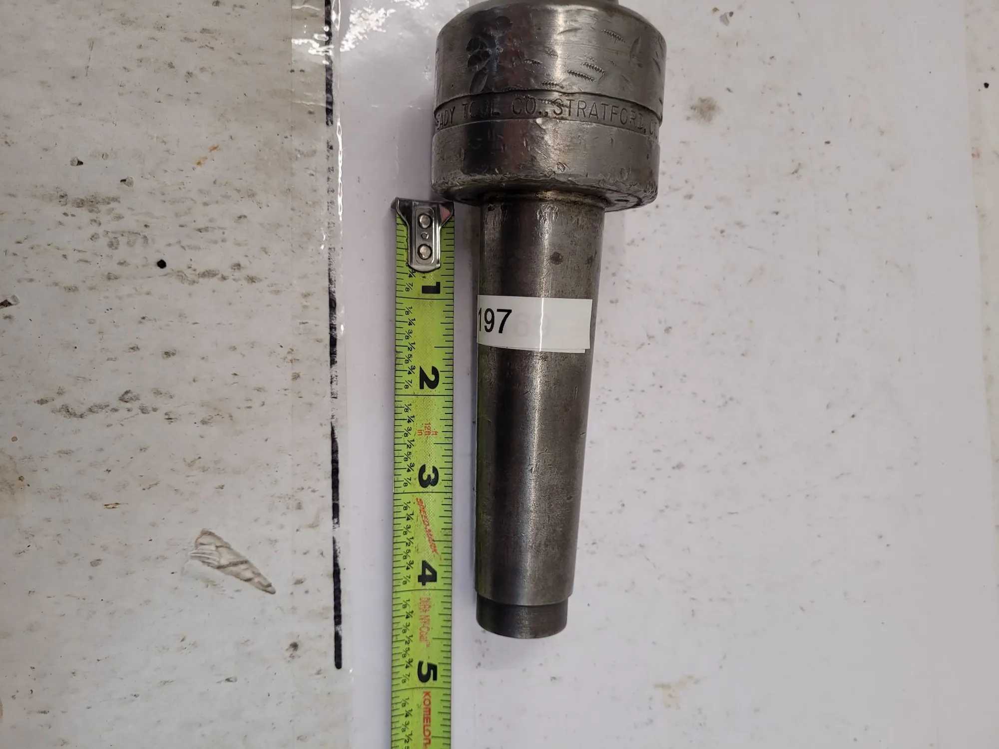 THE READY TOOL CO R-4N LIVE CENTER, 4 MT, OAL 7.5”, SHANK 4.25” - MACHINE TOOLING