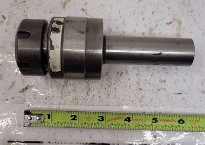 ISCAR GT ER32 ST1 COLLET CHUCK, STRAIGHT SHANK, 1 INCH DIAMETER, THROUGH COOLANT - MACHINE TOOLING
