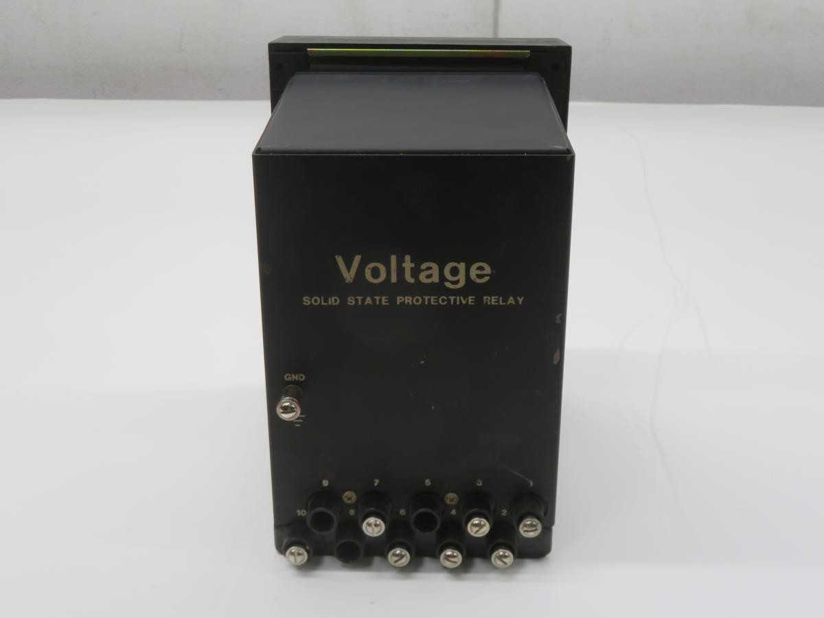 BASLER BE1-27/59 RELAYS, 24 VDC POWER, 50/60 HZ FREQ, 0.1-10S DELAY, 10A, 250VAC/30VDC CONTACTS - SOLID STATE RELAY