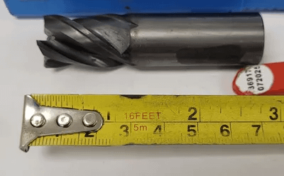 KYOCERA 36520 CENTER CUTTING SOLID CARBIDE END MILL, Z-CARB Z16CR, 4 FLUTE, 3/4" SHANK - MACHINE TOOLING