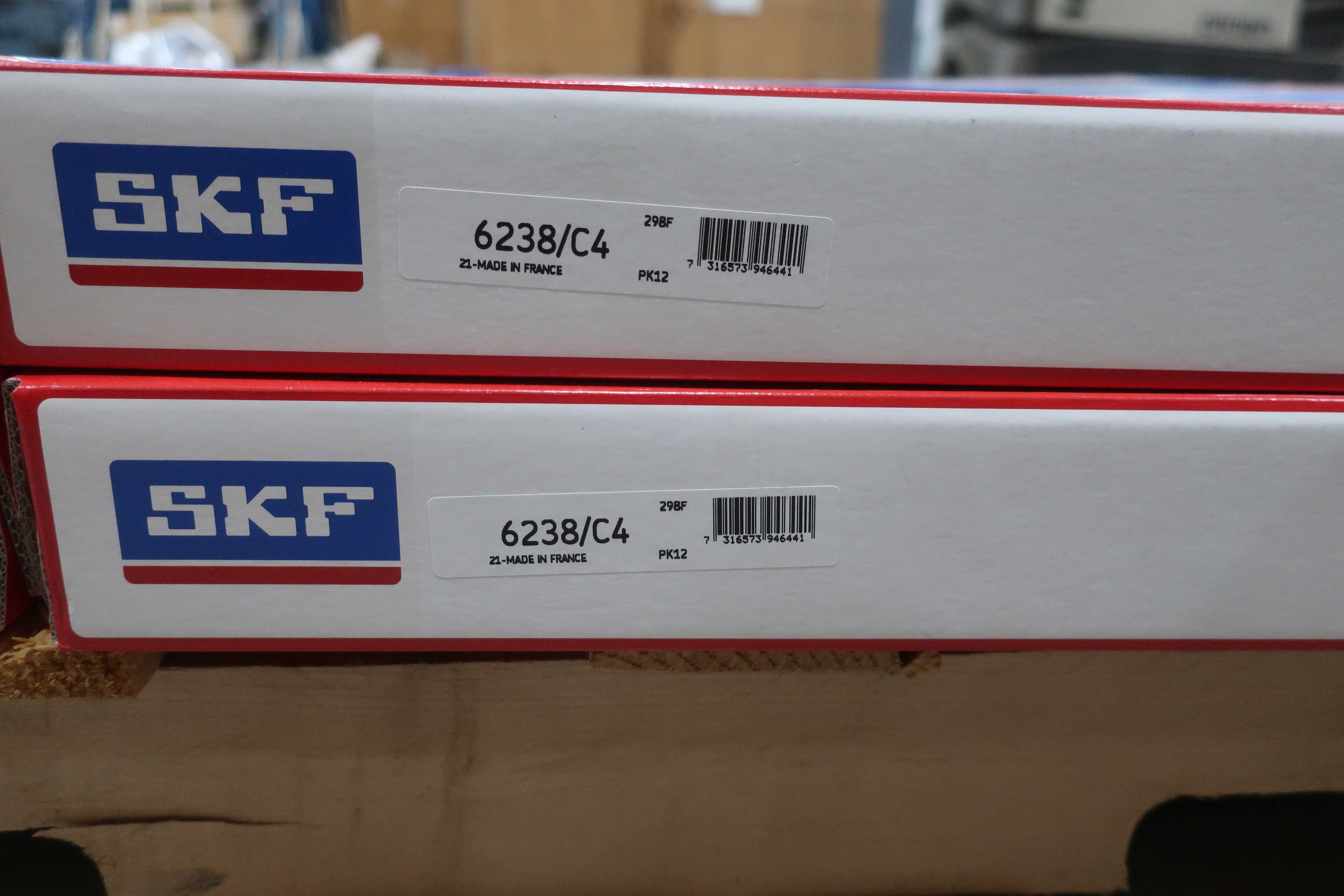 SKU 1738716 - PALLET OF SKF 6238/C4 BALL BEARINGS - BEARINGS