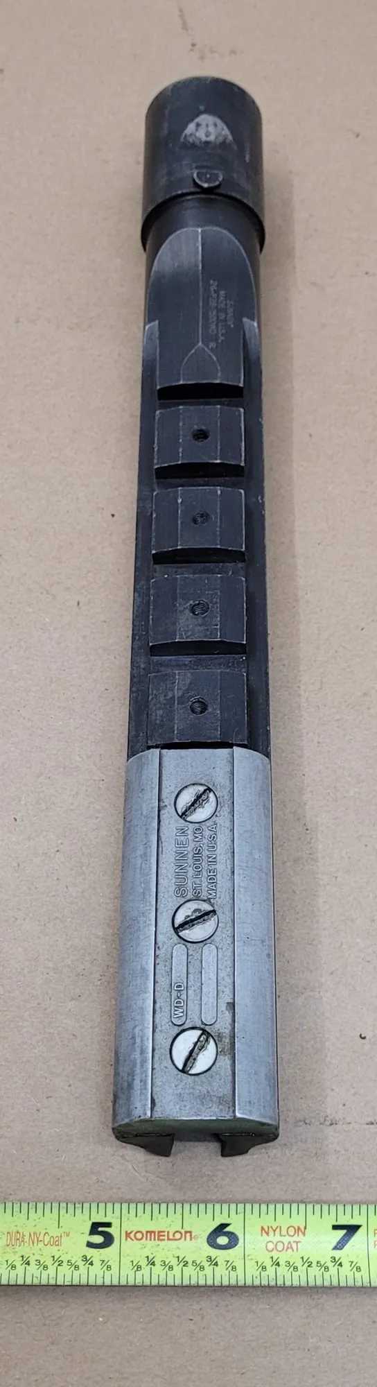 SUNNEN 2G-P28-1500 WD HONING MANDREL OAL 12.5" RANGE 1.480"-1.625" P28 2-STONE - MACHINE TOOLING