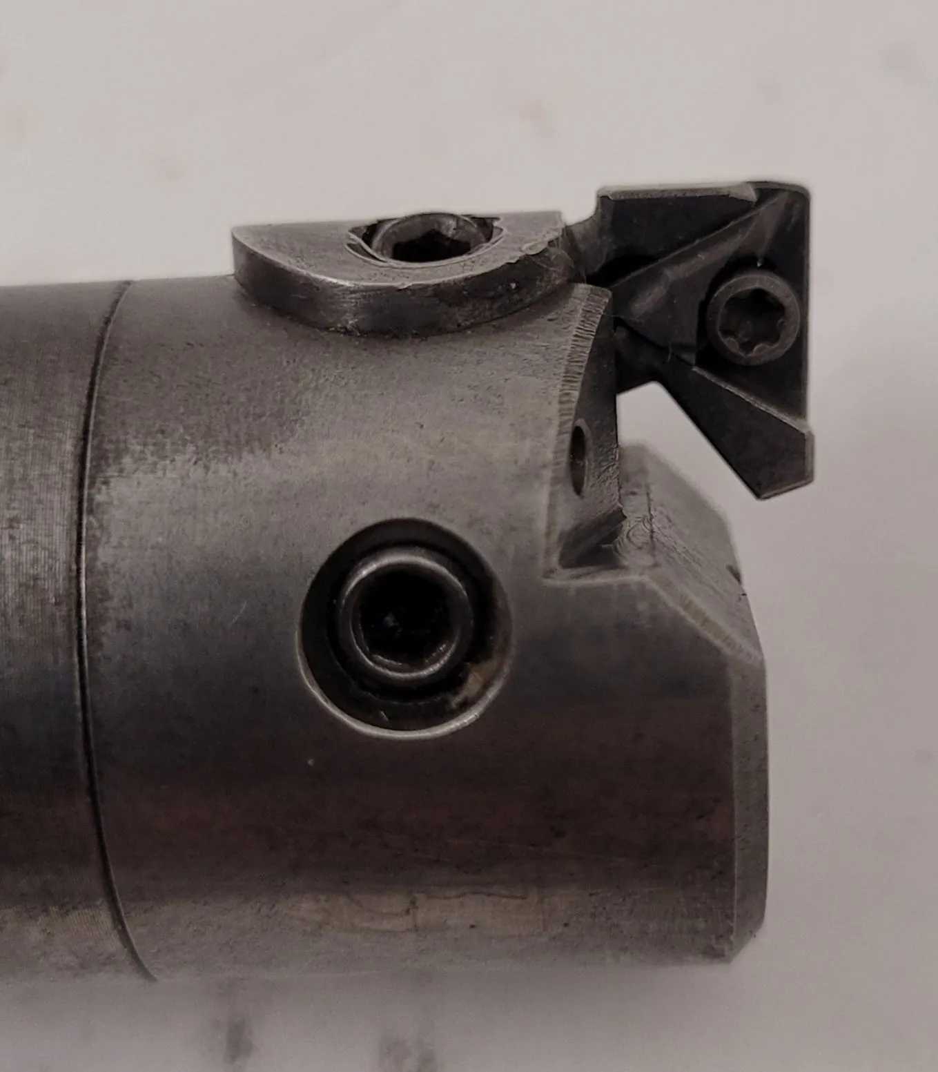 SANDVIK COROMANT CAPTO C3 SILENT BORING BAR, 9" OAL, 1" DIAMETER AT INSERT END - MACHINE TOOLING