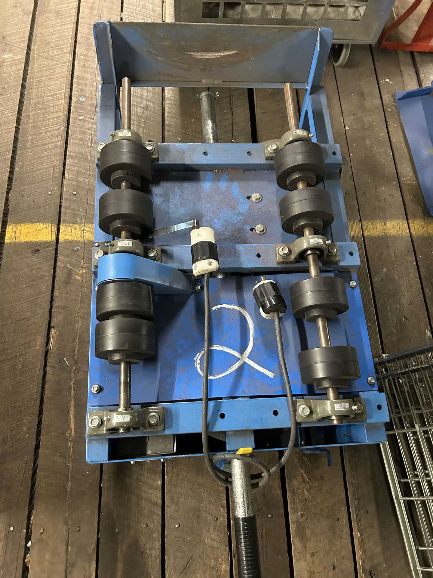 MORSE 201VS-E1 55-GAL DRUM ROLLER - PLANT & FACILITY EQUIPMENT