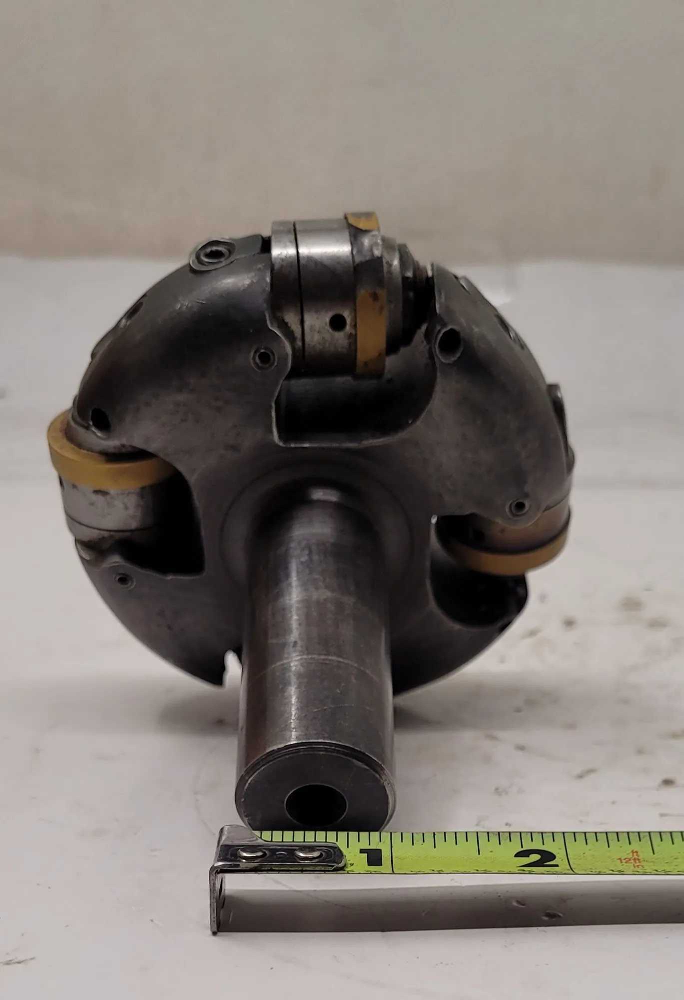 ROTARY TECH USA SHELL MILL - 1" SHANK X 4" CARBIDE INSERT HEAD TOOLING - MACHINE TOOLING