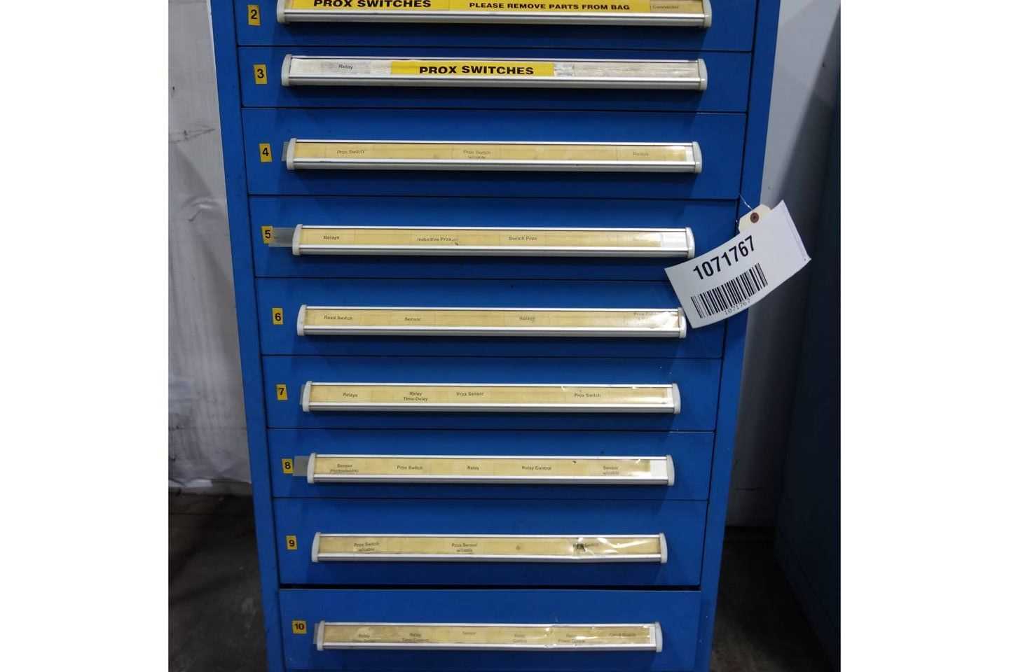 VIDMAR 11 DRAWER STORAGE CABINET VIDMAR 11 DRAWER STORAGE CABINET