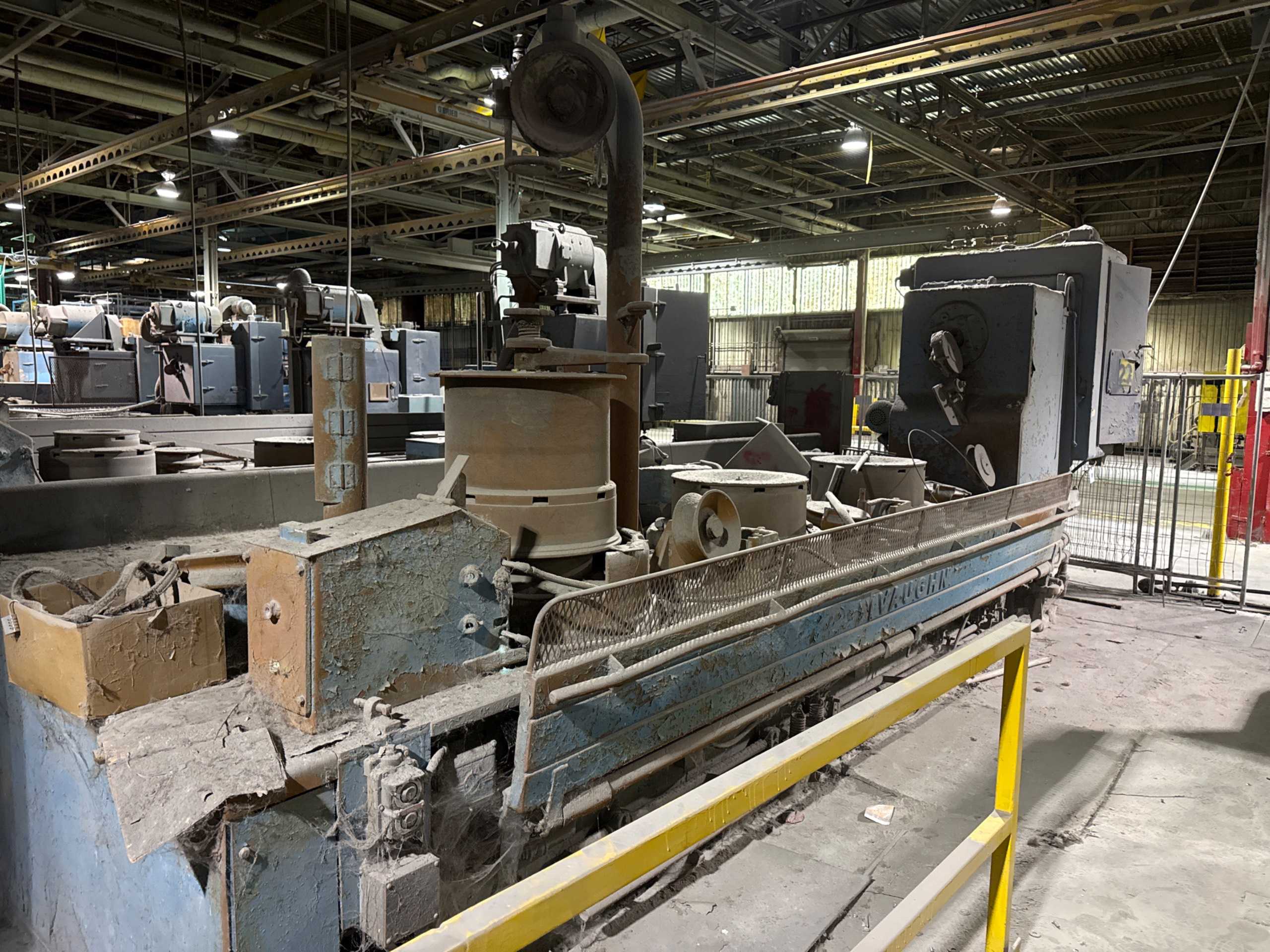 VAUGHN MULTI-BLOCK WIRE DRAWING MACHINE - WIRE DRAWING MACHINES