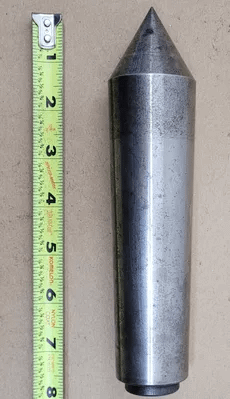 DEAD CENTER, 5MT, 8IN OAL, TAPERED SHANK/MORSE TAPER SIZE: 5 - MACHINE TOOLING
