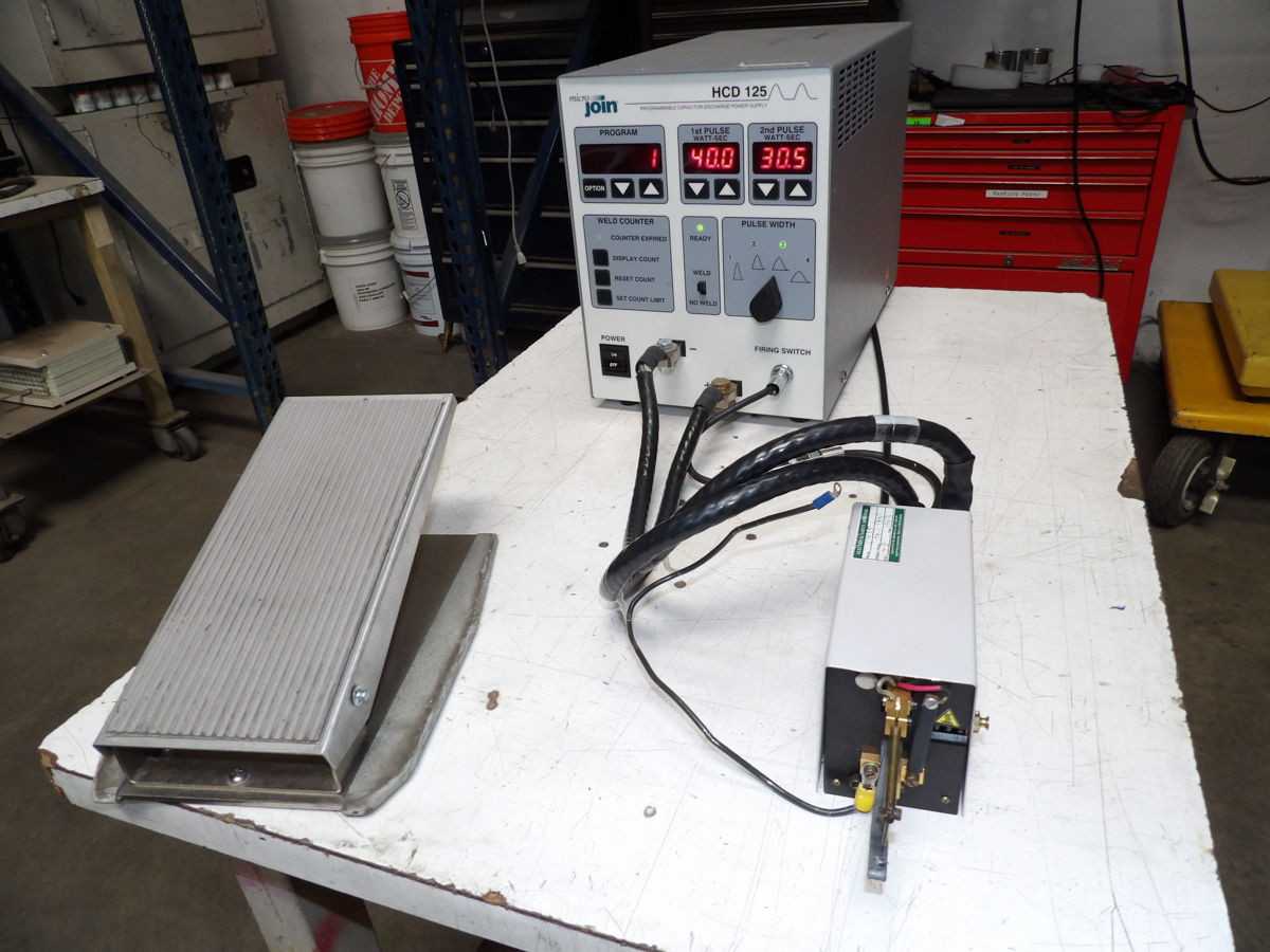 MICRO JOIN HOD0125A-115-0 VTA90-B-X THERMAL COMPRESSION BONDER, 120/240V, 1 PHASE POWER - WELDERS