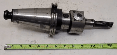 KOMET M0206200 BORING HEAD - ABS 50 - CAT 50 HOLDER - 13” OAL - MACHINE TOOLING