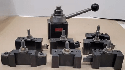 ALORIS CA QUICK CHANGE TOOL POST – 8 PIECE SET - MACHINE TOOLING